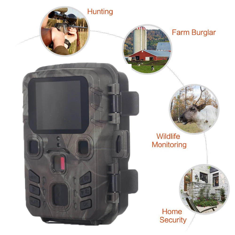 Hunting Wild Trail Camera – High-Resolution Wildlife Camera