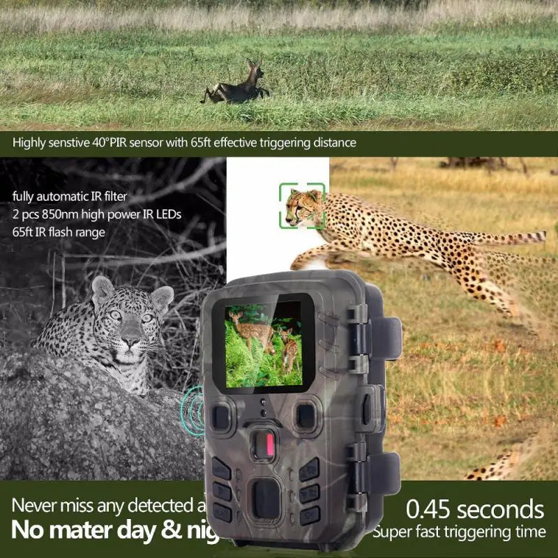 Hunting Wild Trail Camera – High-Resolution Wildlife Camera