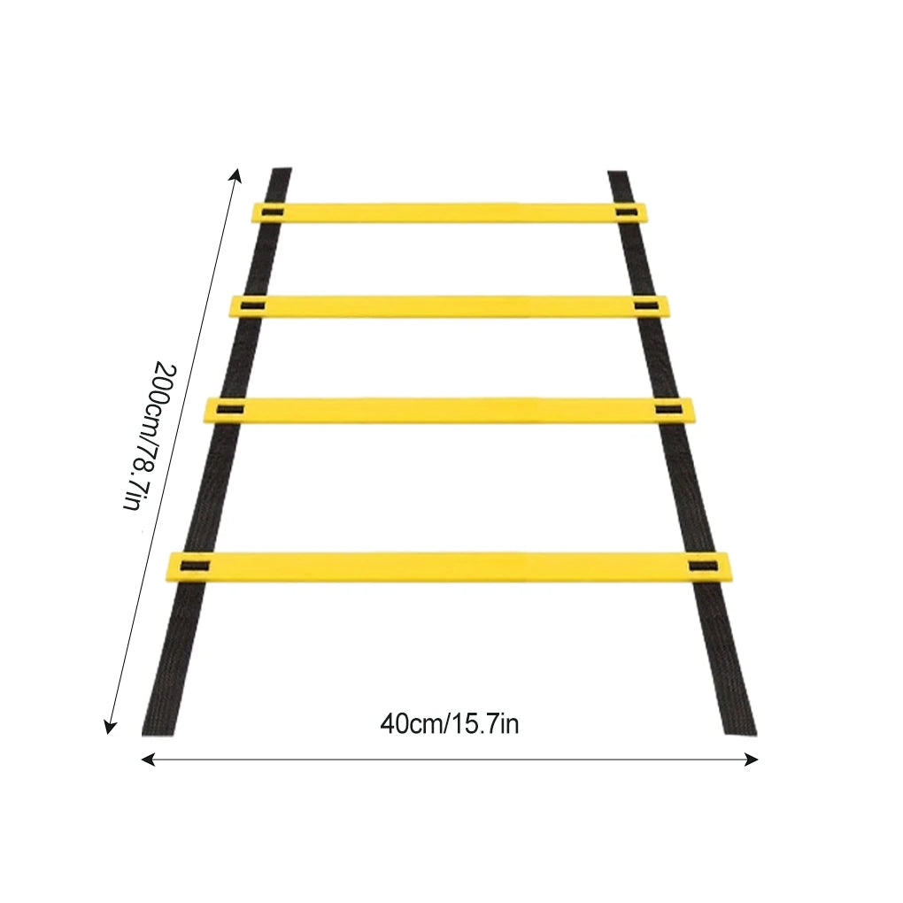 Agility Speed Ladder with Nylon Straps and Marking Discs