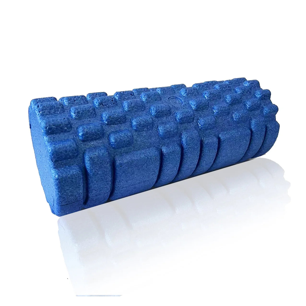 Solid Color Foam Roller with Grooves and Massage Points