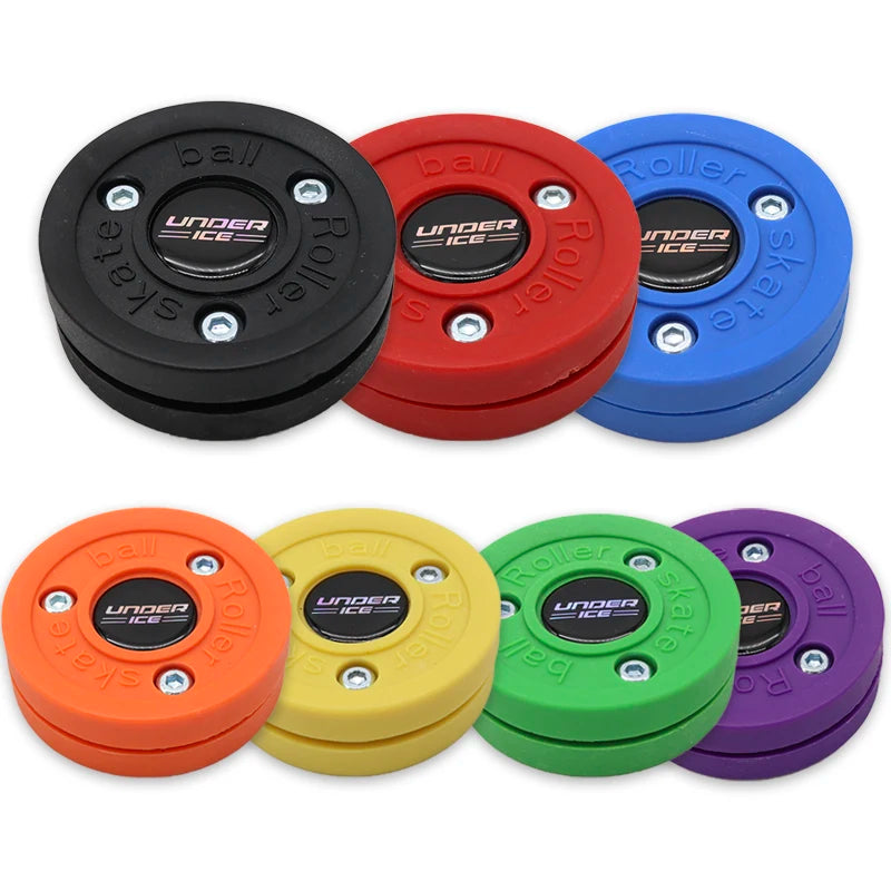 Street Hockey Puck – Green Biscuit for Ice & Street Hockey