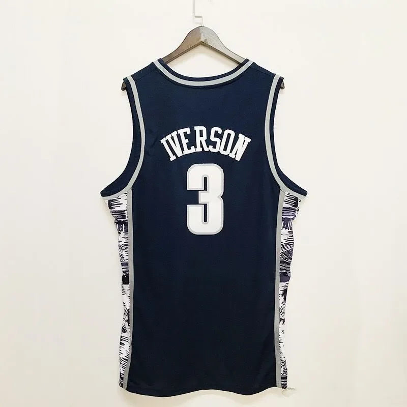 Basketball Jersey Shirt for Men – #3 Iverson Georgetown