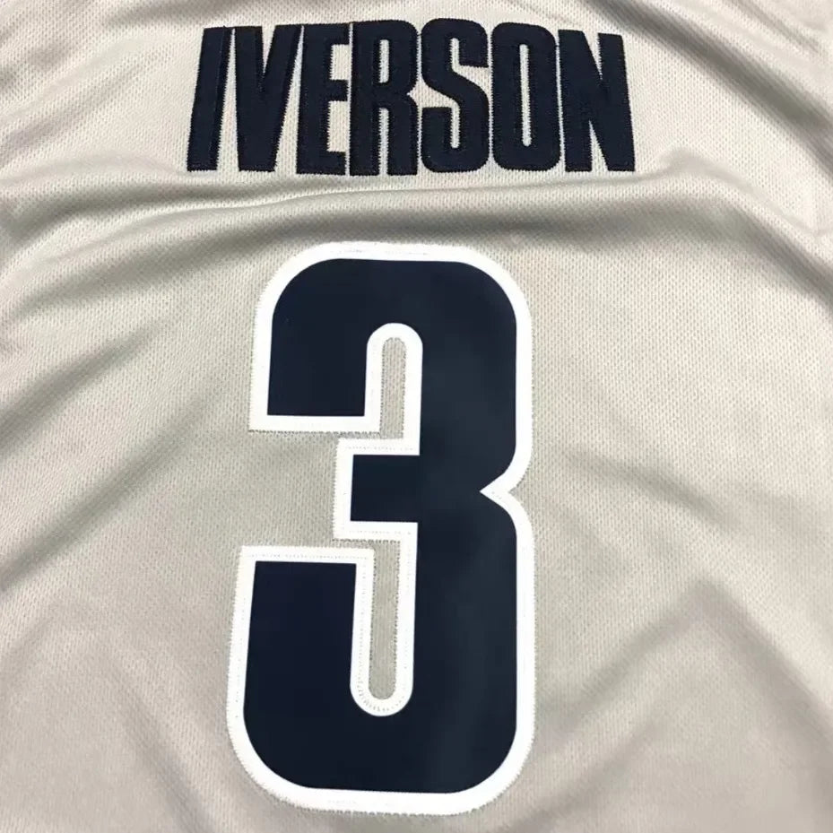 Basketball Jersey Shirt for Men – #3 Iverson Georgetown