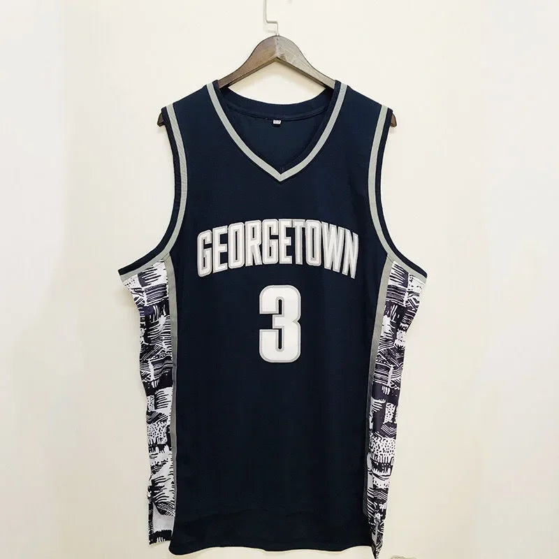 Basketball Jersey Shirt for Men – #3 Iverson Georgetown
