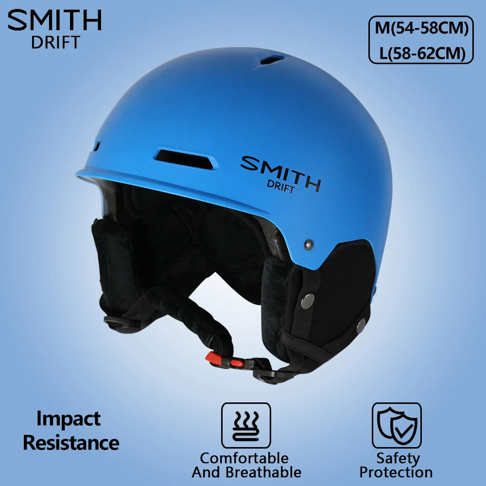 SMITH DRIFT Ski Helmet – Lightweight & Shockproof