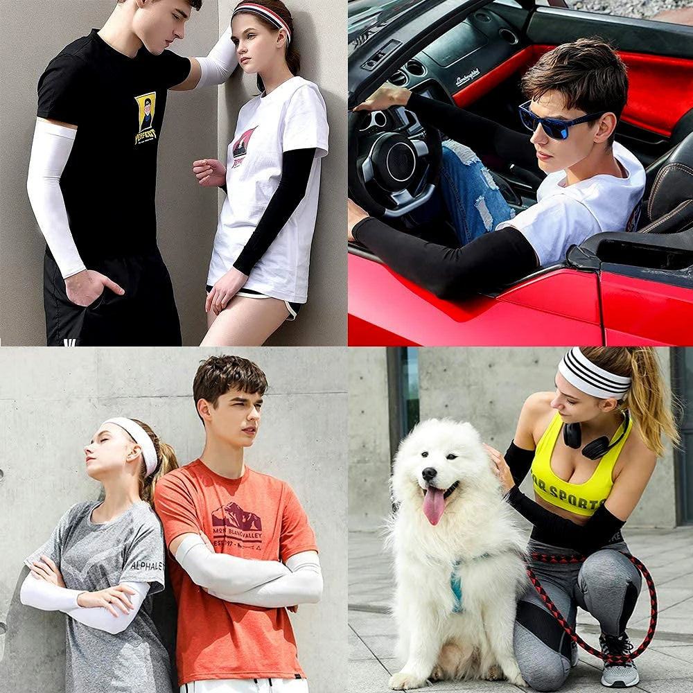 UV Protection Arm Sleeves for Men & Women