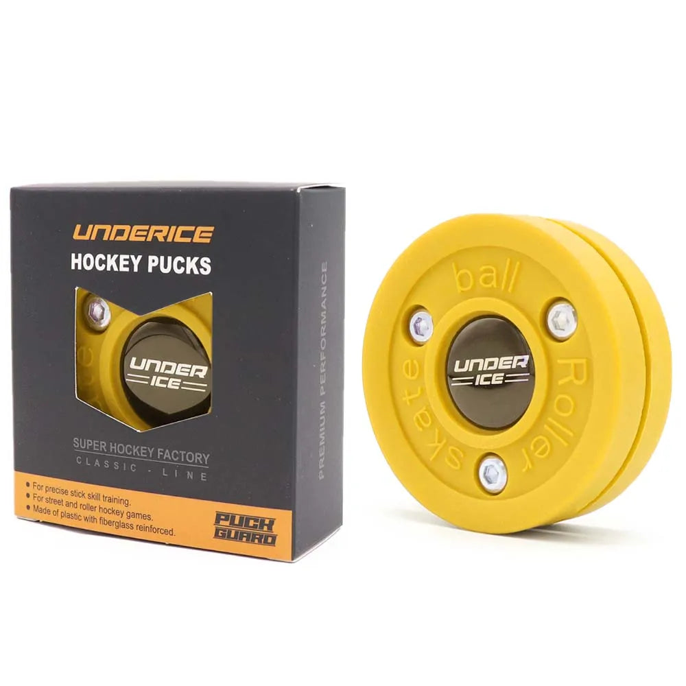 Street Hockey Puck – Green Biscuit for Ice & Street Hockey