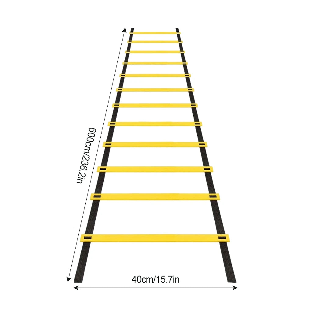 Agility Speed Ladder with Nylon Straps and Marking Discs