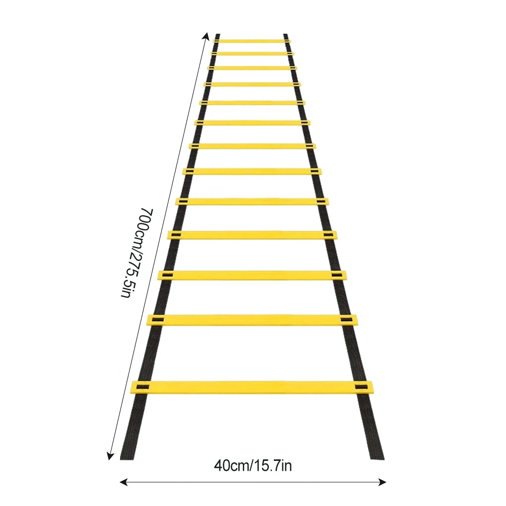 Agility Speed Ladder with Nylon Straps and Marking Discs
