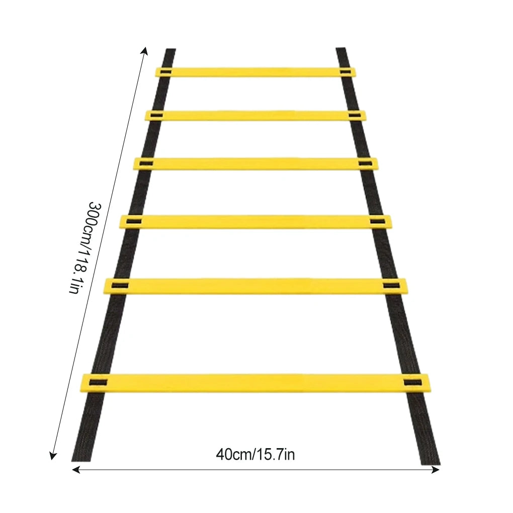 Agility Speed Ladder with Nylon Straps and Marking Discs