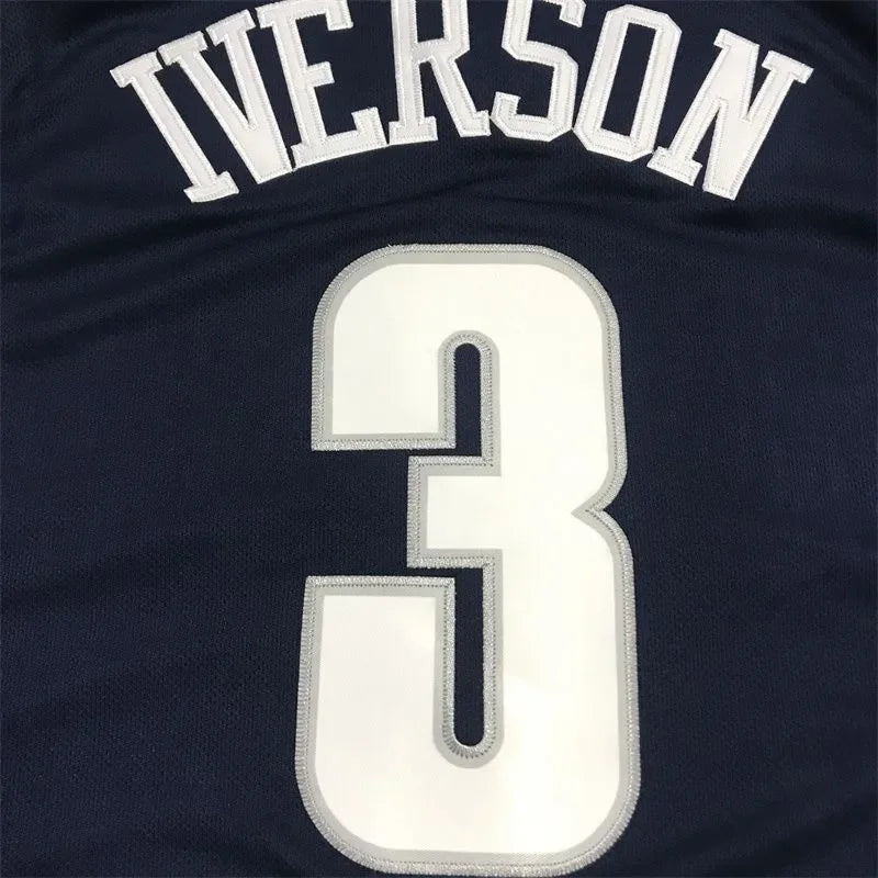 Basketball Jersey Shirt for Men – #3 Iverson Georgetown