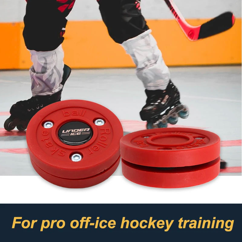 Street Hockey Puck – Green Biscuit for Ice & Street Hockey