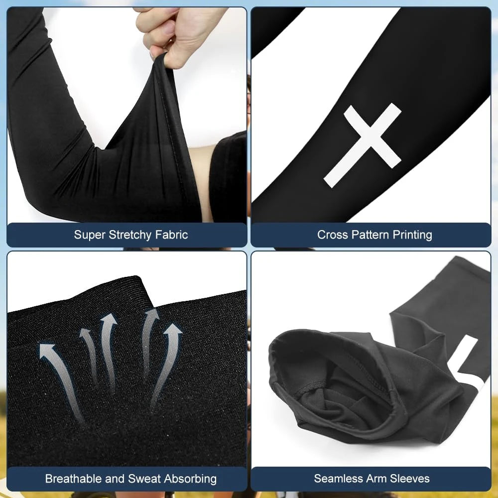 Christian Arm Cooling Sleeve for Sports