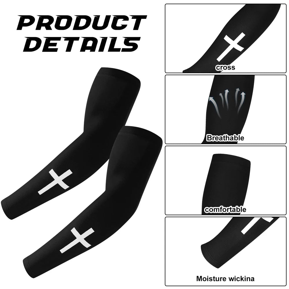 Christian Arm Cooling Sleeve for Sports