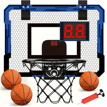 Indoor Mini Basketball Hoop – Over Door with Balls