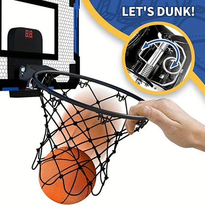 Indoor Mini Basketball Hoop – Over Door with Balls