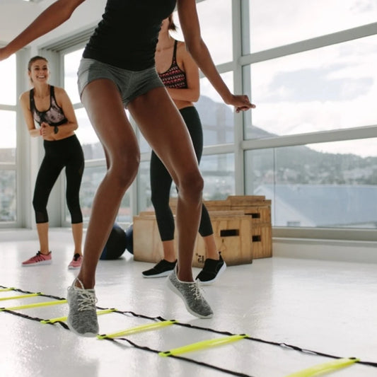 Agility Speed Ladder with Nylon Straps and Marking Discs