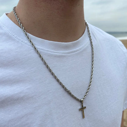 New Stainless Steel Cross Pendant