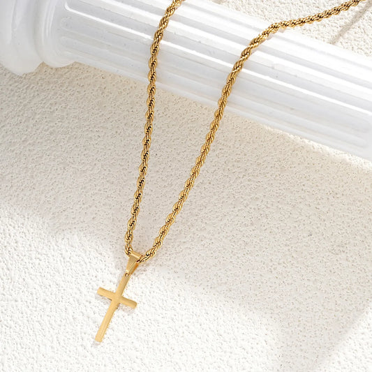 New Stainless Steel Cross Pendant