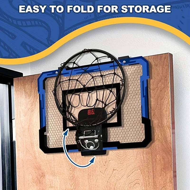 Indoor Mini Basketball Hoop – Over Door with Balls