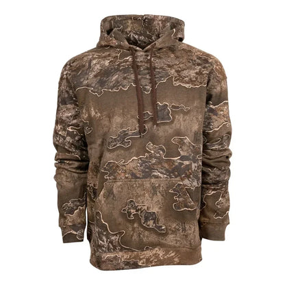 Deer Hunting Camo Graphic Hoodie for Men