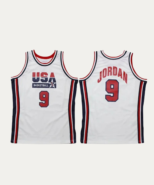 USA Basketball Jersey T-Shirt – Men’s Summer Sleeveless Basketball Top