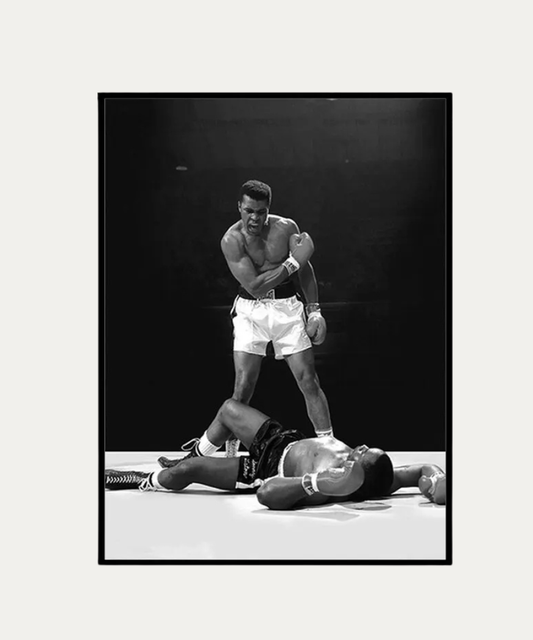 Muhammad Ali Inspirational Boxing Legend Canvas Art Poster